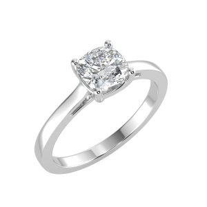 splr019 with platinum metal and cushion shape diamond