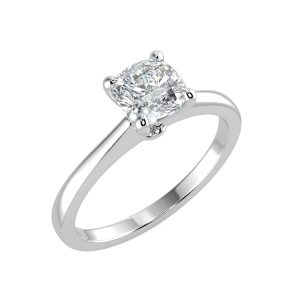 splr023 with platinum metal and cushion shape diamond